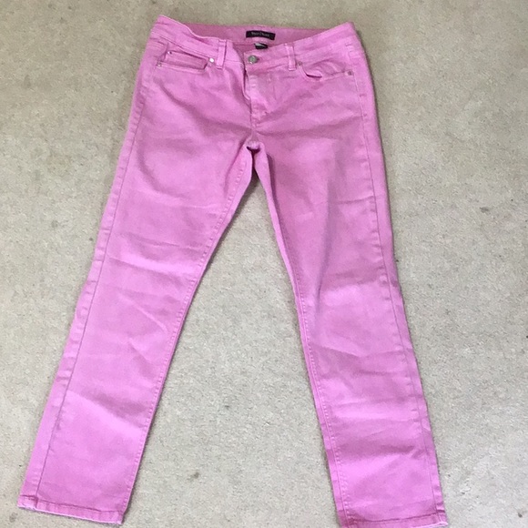 WHITE HOUSE BLACK MARKET Pink Jeans - Picture 1 of 4
